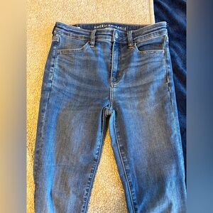 American Eagle Outfitters Women's Classic Blue Skinny Jeans